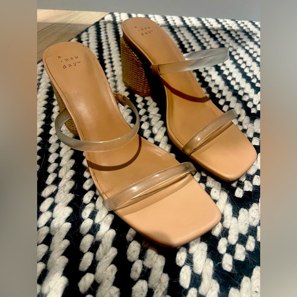 Target clear sandal heels